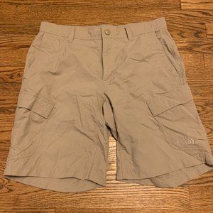 The North Face Khaki Hiking Shorts